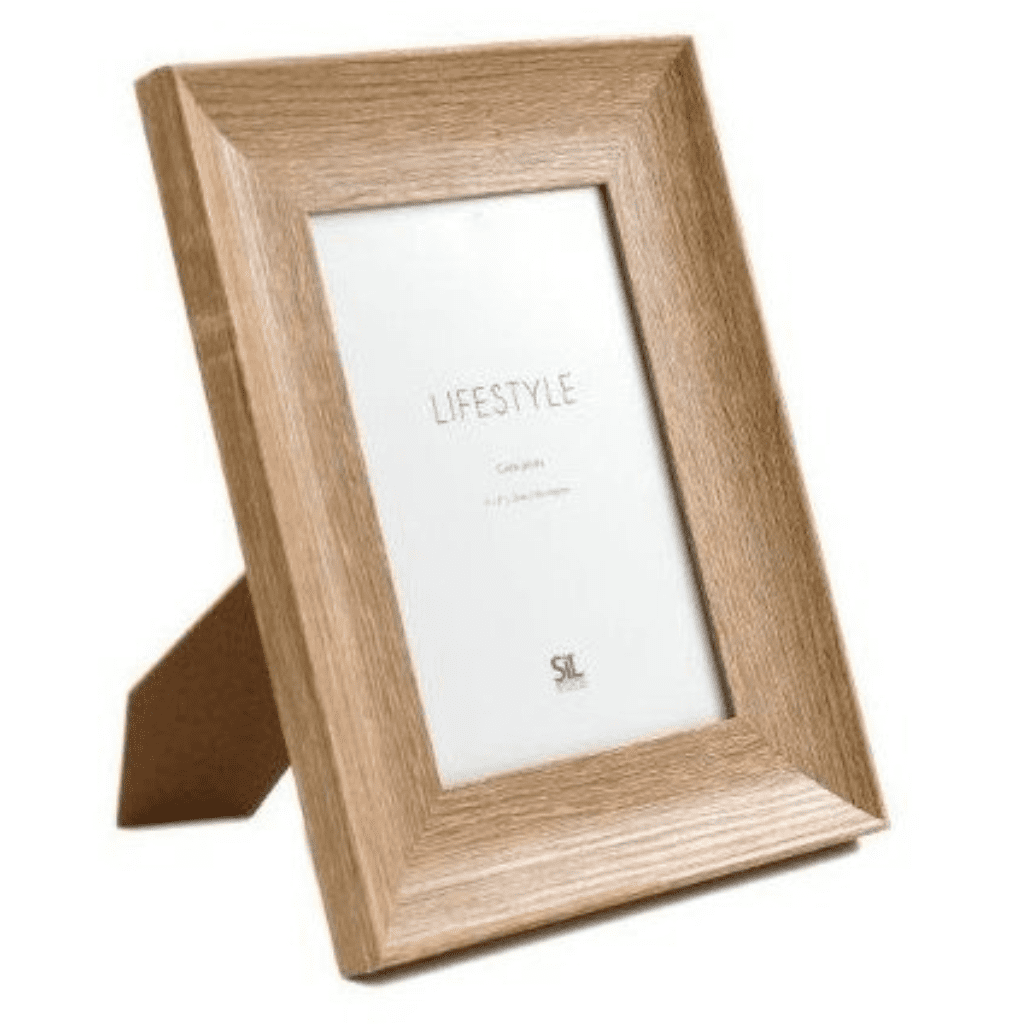 Thick Natural Wooden Photo Frame