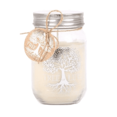 Tree of Life Design Candle Jar