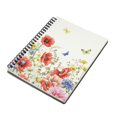 Turnowsky Poppy Garden Design A5 Notebook