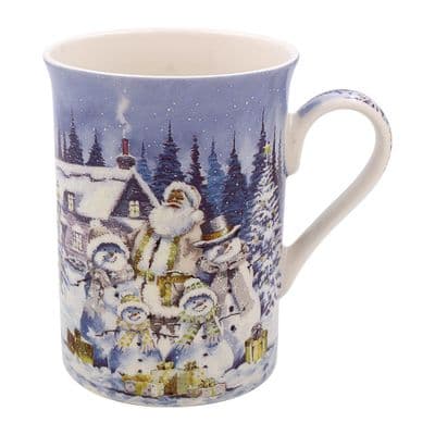 White Christmas Design Mugs From Macneil Studio