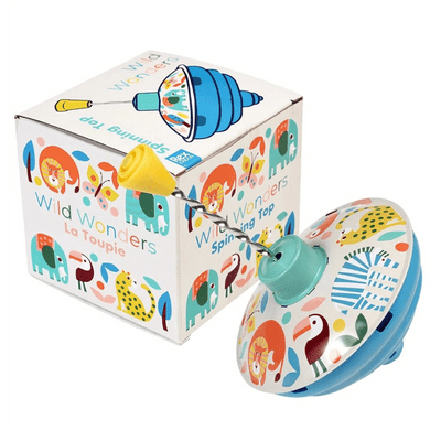 Wild Wonders Mechanical Spinning Top