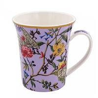 William Kilburn Set Of Four Floral Design Mugs