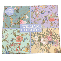 William Kilburn Set Of Four Floral Design Mugs