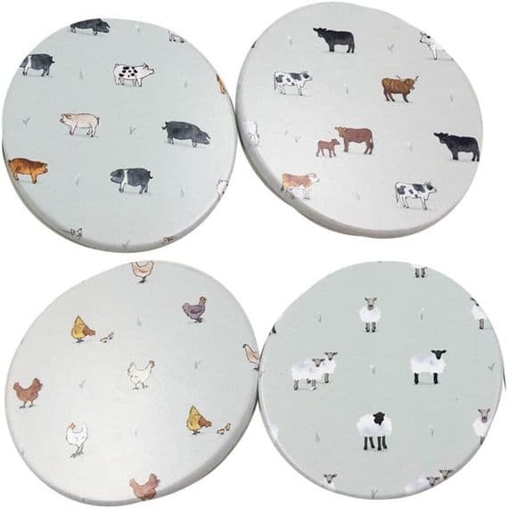 Willow Farm Coaster Set