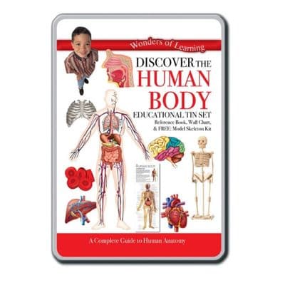 Wonders of Learning - Human Body Tin Set