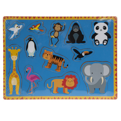 Wooden Zoo Puzzle