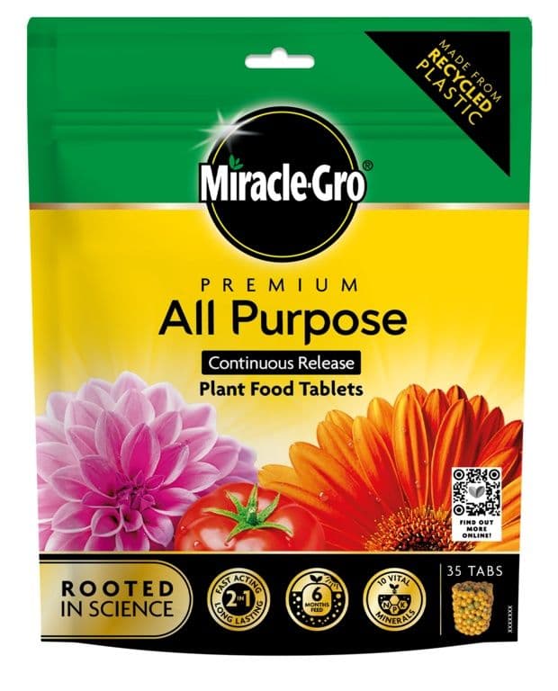 MiracleGro All Purpose Continuous Release Plant Food Tablets Pack 35