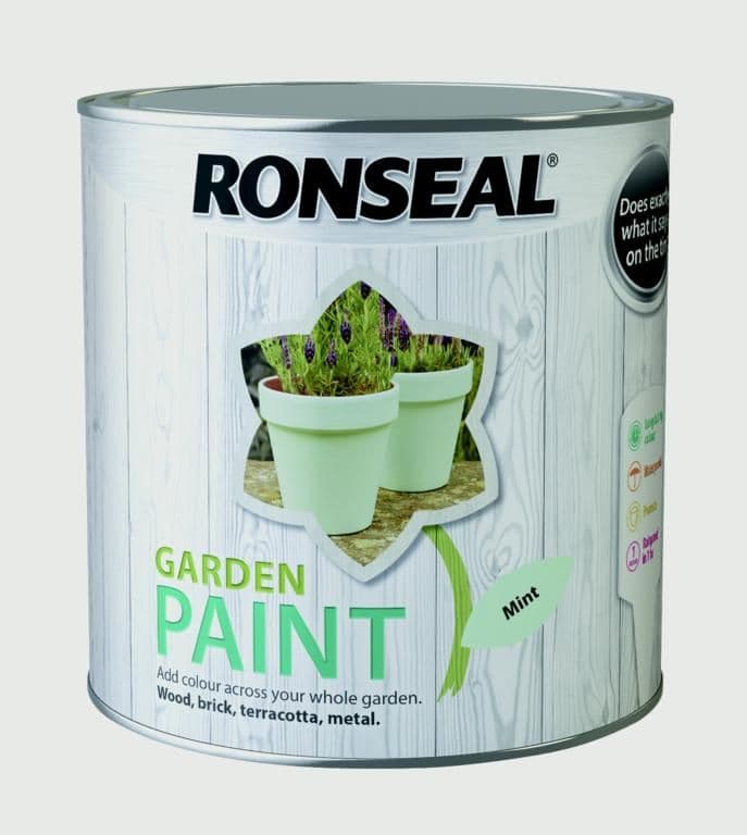 Ronseal Garden Paint 2 5L Mint