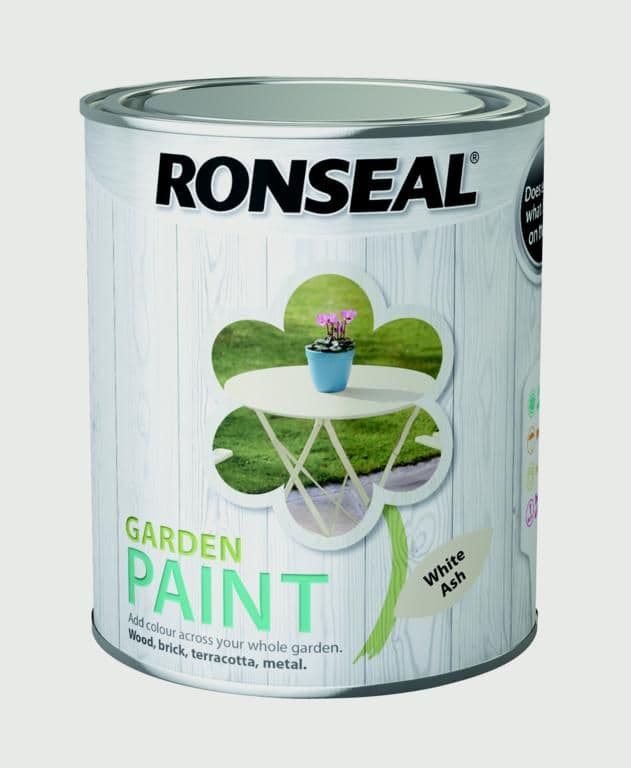 Ronseal Garden Paint 750ml White Ash