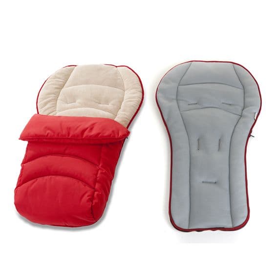 Hauck CosyToe 2 Way Footmuff Red