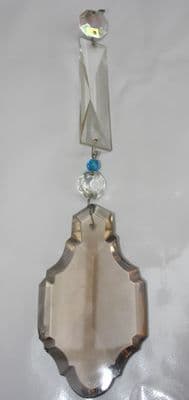 SUNCATCHER COMPRISED OF  VINTAGE CHANDELIER CRYSTALS  Ref: AJN11a