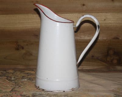 VINTAGE  FRENCH ENAMEL  JUG  Ref: ANV27L