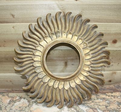 VINTAGE  FRENCH  SUNBURST MIRROR  FRAME  - Ref: AJ8