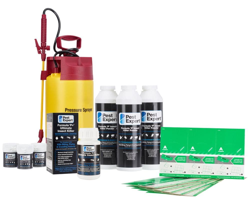 Pest Expert Ultimate Cockroach Killer Spray 10L 3 x Powders 3 x Smoke