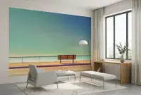Photo wallpapers Beanch and sea view | Shop online