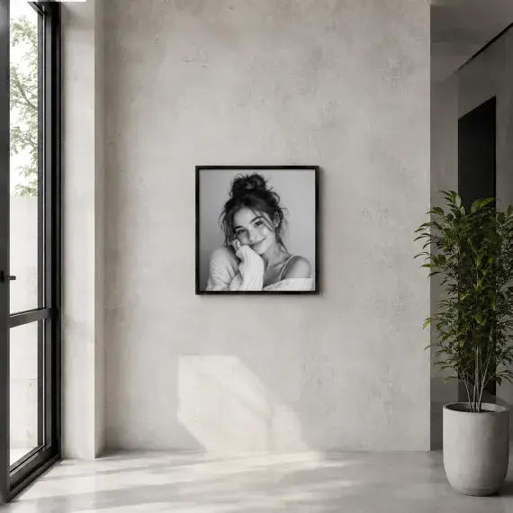 11.8x11.8 inch Picture Poster Photo Aluminium Frame