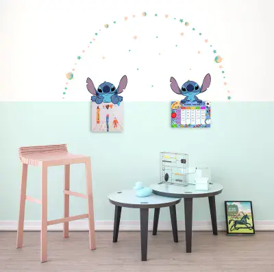 50 x 70 cm Wall and Furniture Stickers Decals Set Disney Stitch Dream