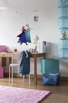50 x 70 cm Wall & Furniture 15 stickers set Disney Elsa and Anna 