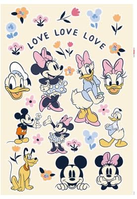 50 x 70 cm Wall & Furniture stickers set Disney Minnie Mouse Daisy