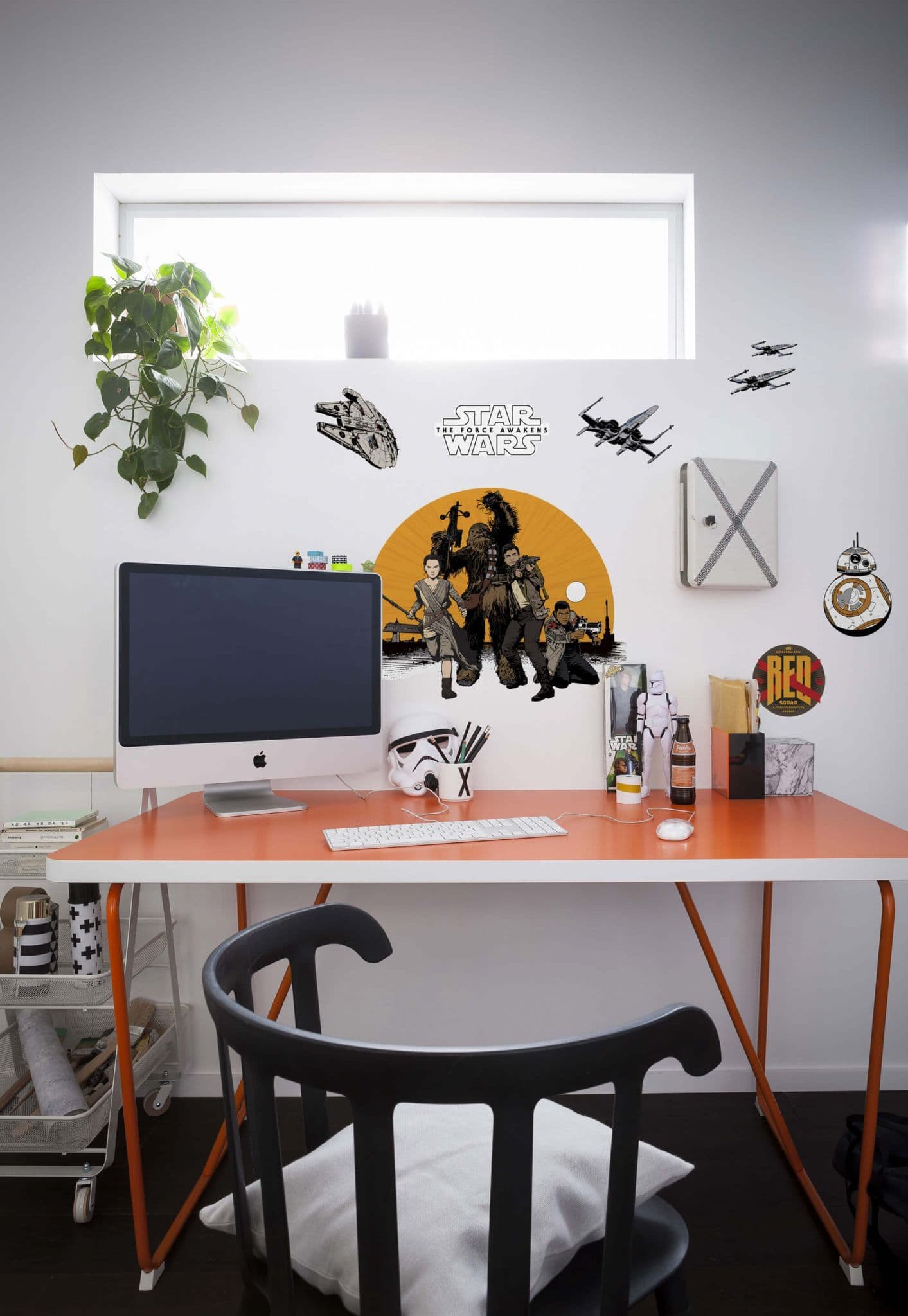 Star Wars kids bedroom wall decal stickers 50x70cm Shop online