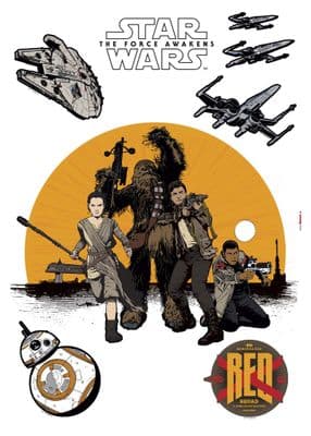 50 x 70 cm Wall & Furniture stickers set Star Wars