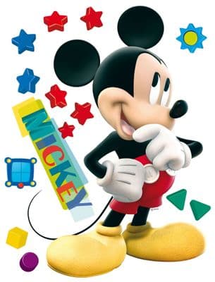 65 x 85 cm Wall & Furniture stickers decals Disney Mickey Mouse SET
