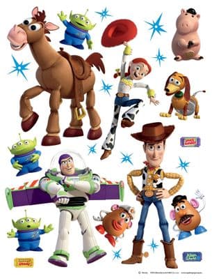 65 x 85 cm Wall & Furniture stickers decals Disney  Toy Story SET