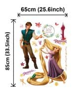 Disney Princesses Interior wall decal sticker 65x85cm | Shop online