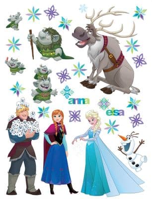65 x 85cm Wall & Furniture stickers decals Frozen Disney Characters SET