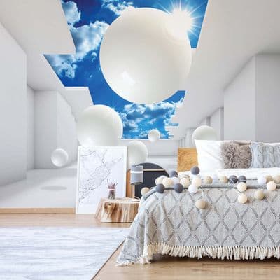Abstract composition 3D wall mural photo wallpaper non-woven