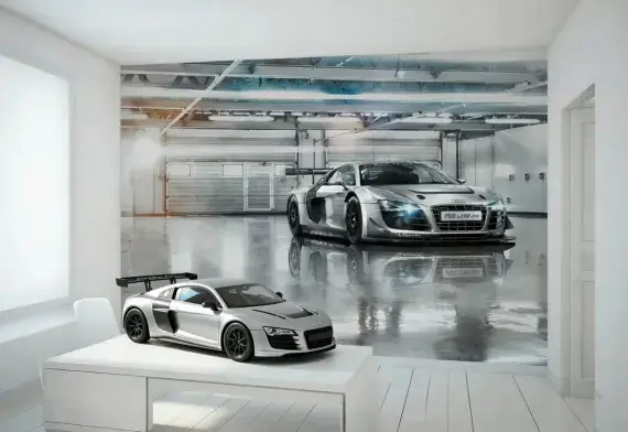Audi R8 wall mural bedroom wallpapers UK shop