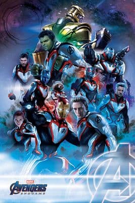 Avengers: Endgame Quantum Realm Suits 61x91,5cm Movie Poster