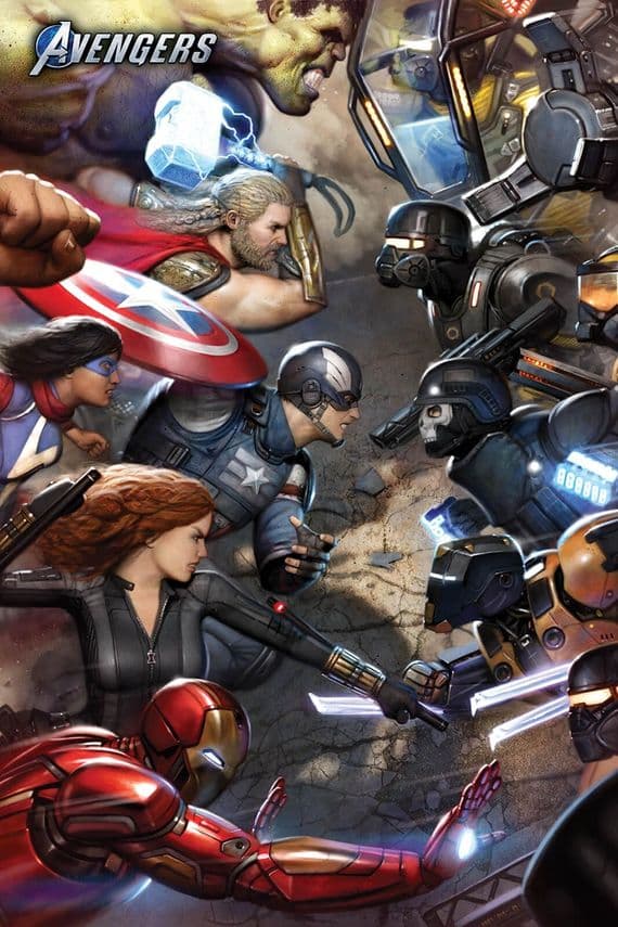 Avengers Gamerverse 61x91,5cm Movie Poster | Buy it now