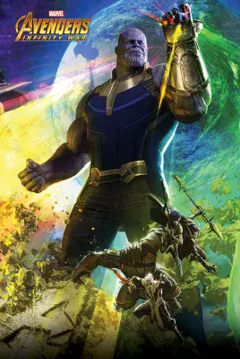 Avengers Infinity War 61x91,5cm Movie Poster Thanos