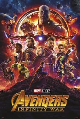 Avengers Infinity War 61x91.5cm Movie Poster