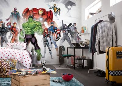 Avengers Unite Marvel PREMIUM wallpaper mural 500 x 280 cm