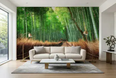 Bamboo Grove Kyoto wall mural wallpaper 260 x 384cm