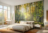 Dining room forest PHOTO wallpapers UK shop  | Buy it online