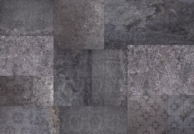 Black Marbled Photo Wallpaper Non-Woven Decor