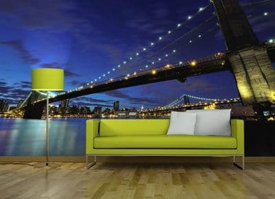 Brooklyn Bridge New York wallpaper murals