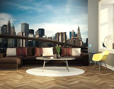 Brooklyn Bridge paper wall mural