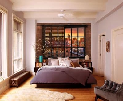 Brooklyn view Brick wallpaper mural