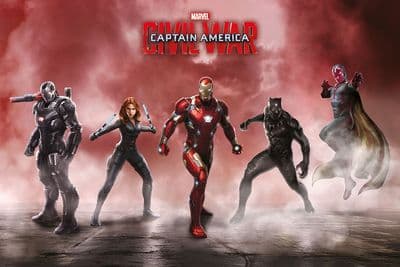 Captain America Civil War 61x91,5cm Movie Poster