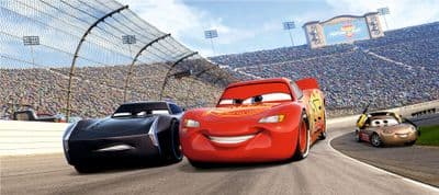 Cars 3 Race Panoramic mural wallpaper 202x90cm