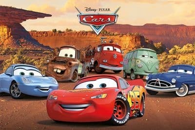 Cars Characters 61x91,5cm Disney Movie Poster