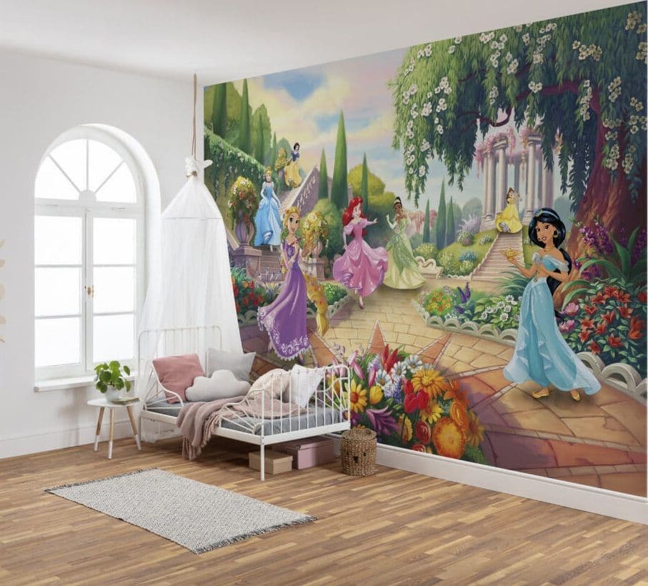 Children's bedroom wallpapers Princess Disney | Buy it now