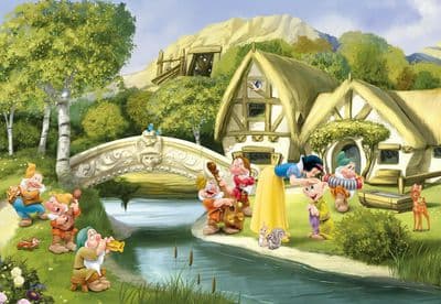 Children's room Photomural Disney Snow White