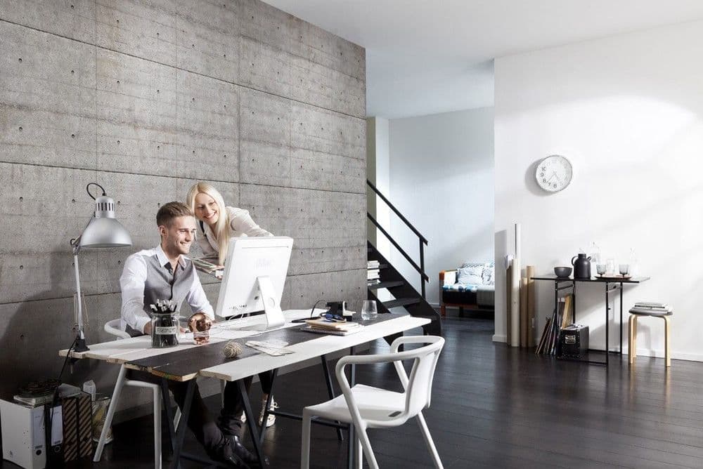 Concrete Blocks photo wallpaper | Buy it now