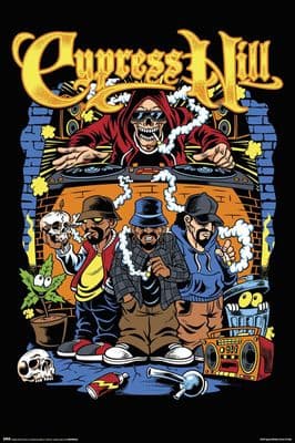 Cypress Hill Poster 61x91,5cm Hip Hop Bedroom Art