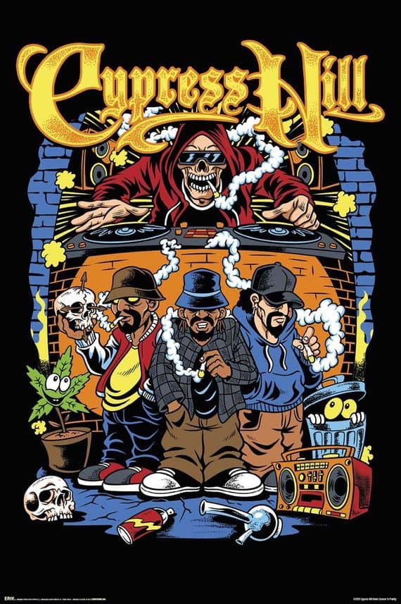 Cypress Hill 61x91,5cm Poster | Buy it now
